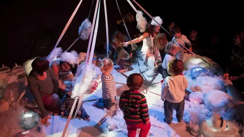 Escena de la obra 'Algod&oacute;n'