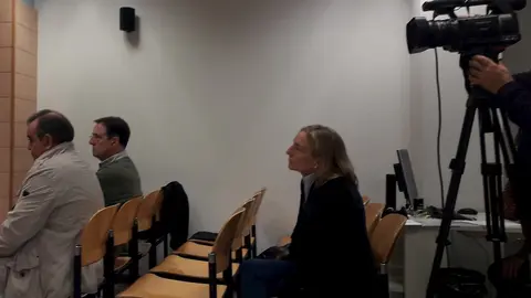 S&aacute;mano y Diego Higuera en el juicio por el caso Conurca, que se ha vuelto a aplazar
