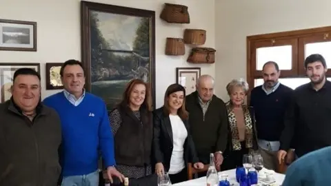 Comida de hermandad del PP en Val de San Vicente