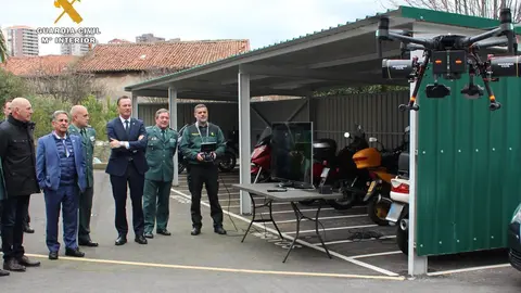 Presentaci&oacute;n nuevo dron de &uacute;ltima generaci&oacute;n en la Guardia Civil de Cantabria