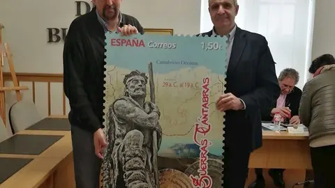 Presentaci&oacute;n del sello de Correos dedicado a las Guerras C&aacute;ntabras en Los Corrales