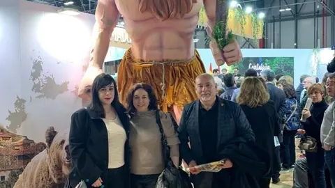 Representantes del Ayuntamiento de Pi&eacute;lagos en Fitur