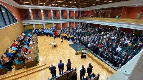 Acto de Santo Tom&aacute;s de Aquino en la UC