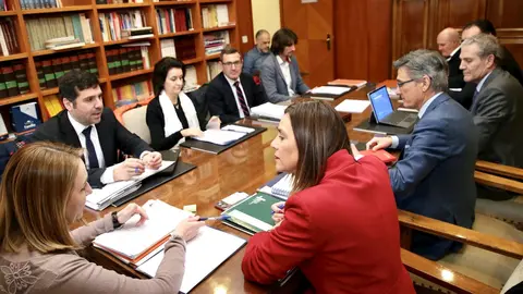 La consejera de Justicia con la fiscal superior