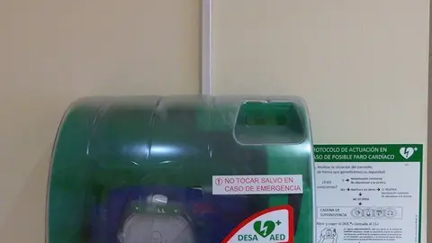 Desfibrilador.