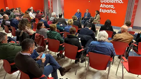 El secretario general del PSC-PSOE, Pablo Zuloaga, en 'Jueves de progreso'