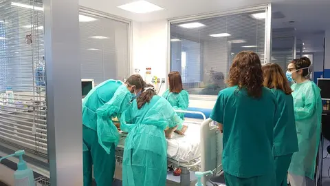 UCI Pedi&aacute;trica del Hospital 12 de Octubre