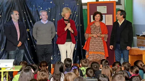 Lomb&oacute; en el CEIP Virgen de las Nieves de Guriezo