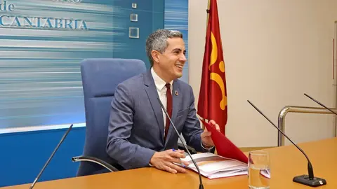 Pablo Zuloaga, vicepresidente y portavoz del Gobierno de Cantabria