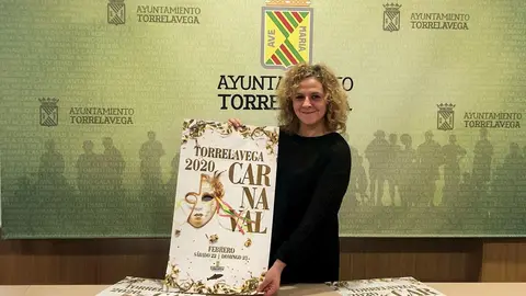 Rueda de prensa de la concejala de Festejos de Torrelavega, Patricia Portilla, para presentar el Carnaval 2020