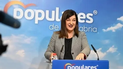 Mar&iacute;a Jos&eacute; S&aacute;enz de Buruaga, presidenta del PP