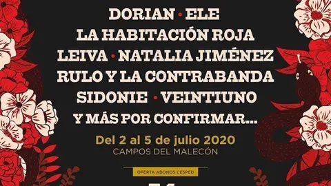 Cartel de M&uacute;sica en Grande 2020