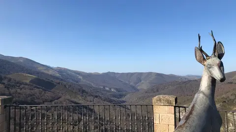 Paisaje de los montes del Saja