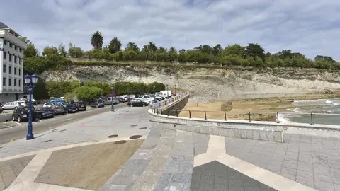 Avenida Garc&iacute;a Lago, en la zona del hotel Chiqui