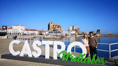 Letras del nombre de Castro Urdiales