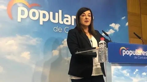 La presidenta del PP de Cantabria, Mar&iacute;a Jos&eacute; S&aacute;enz de Buruaga