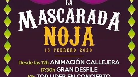 Cartel de 'La Mascarada' de Noja
