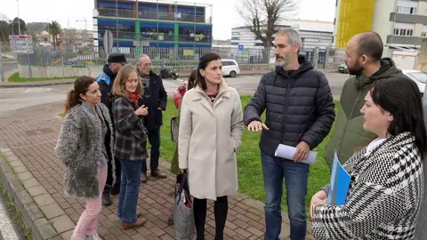 La alcaldesa, Gema Igual, en el colegio Verdemar