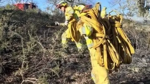 Extinci&oacute;n de incendios forestales