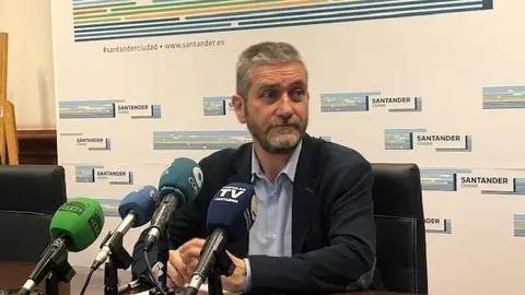 Javier Ceruti (Cs), portavoz de Cs en el Ayuntamiento de Santander; portavoz del equipo de Gobierno municipal (PP-Cs) y concejal de Urbanismo, Innovaci&oacute;n y Contrataci&oacute;n