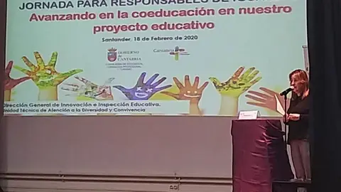 Intervenci&oacute;n de la directora de Innovaci&oacute;n en la jornada
