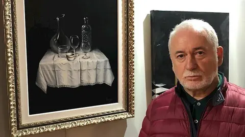 Exposici&oacute;n del pintor Diego Bedia en Bareyo