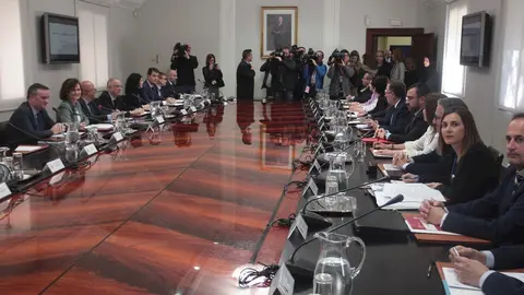 La consejera de Presidencia, Paula Fern&aacute;ndez, en la Conferencia Sectorial para Asuntos de la Seguridad Nacional