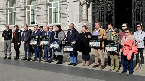 Minuto de silencio en Santander
