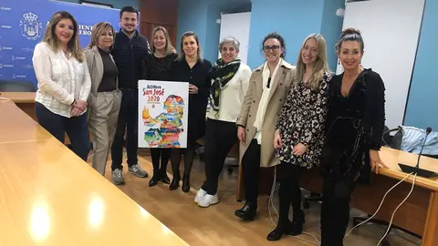 Cartel ganador fiestas San Jos&eacute; 2020 de Astillero