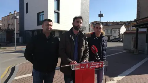 Los concejales socialistas de Campoo de Enmedio