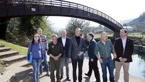 El Gobierno renueva la pasarela peatonal sobre el r&iacute;o Pas en Puente Viesgo