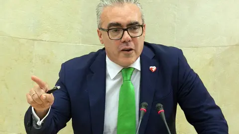 El portavoz parlamentario regionalista, Pedro Hernando