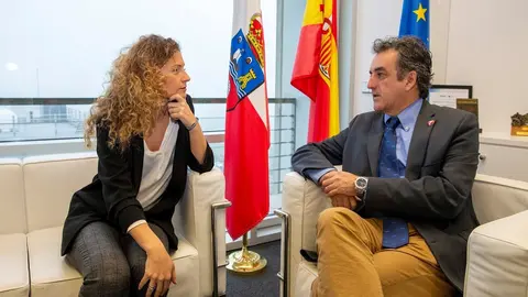 El consejero de Industria, Francisco Mart&iacute;n, y la delegada del Gobierno, Ainoa Qui&ntilde;ones