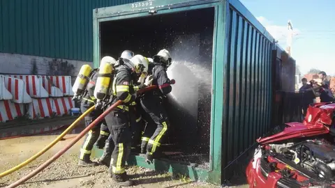 Jornada formativa de bomberos