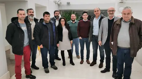 Reuni&oacute;n Cs con comit&eacute; de Sniace