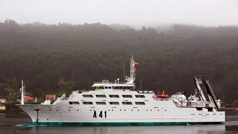 El buque escuela y de cooperaci&oacute;n pesquera 'Intermares'