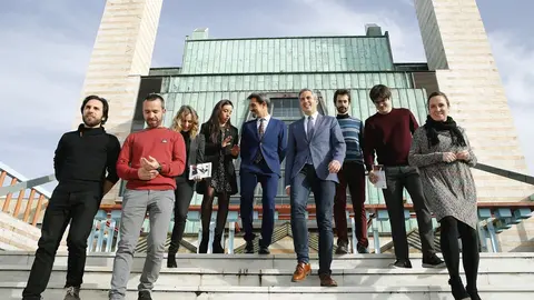 El vicepresidente Pablo Zuloaga en la presentaci&oacute;n del ciclo de Beethoven