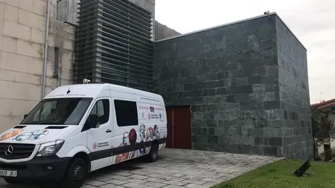 Unidad m&oacute;vil donantes de sangre