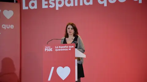 La vicesecretaria general y portavoz del Grupo Socialista en el Congreso, Adriana Lastra