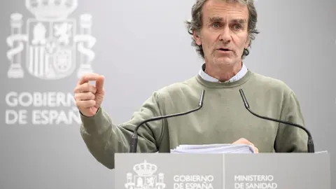 El director del Centro de Coordinaci&oacute;n de Alertas y Emergencias Sanitarias, Fernando Sim&oacute;n  