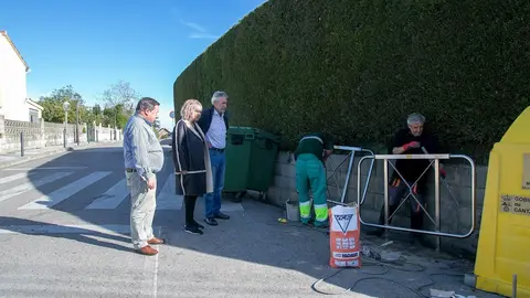 Soportes en contenedores