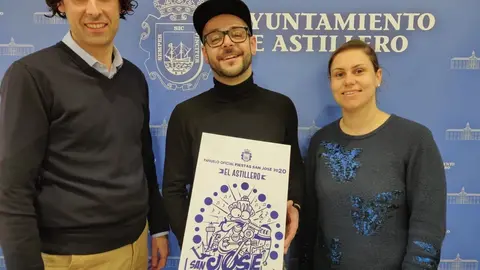 Presentaci&oacute;n del pa&ntilde;uelo de las fiestas de San Jos&eacute; de Astillero