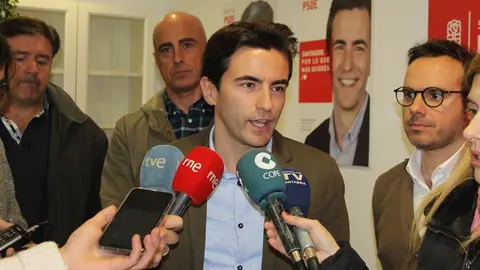 Declaraciones de Pedro Casares, portavoz PSOE Santander