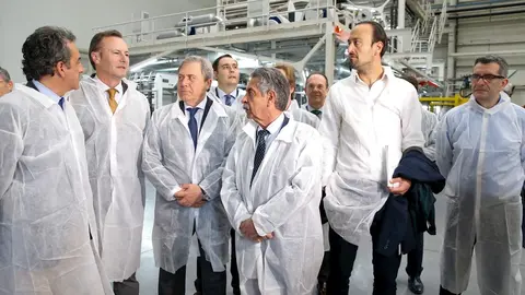 El presidente y los consejeros de Industria y Desarrollo Rural visitan el Grupo Armando &Aacute;lvarez