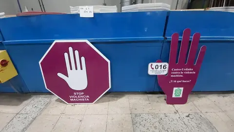 Se&ntilde;ales contra la violencia machista en Castro Urdiales