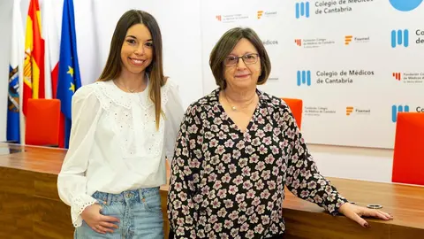 M&oacute;nica Fern&aacute;ndez (i) y Carmen Huidobro