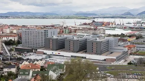 Hospital Valdecilla. Vista exterior