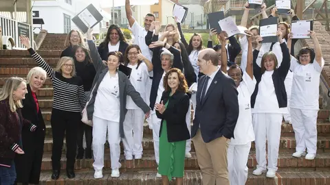 Np, Audio Y Fotograf&iacute;a Ana Bel&eacute;n &Aacute;lvarez Destaca El Alto Porcentaje De Inserci&oacute;n Laboral De Los Talleres De Empleo Sociosanitarios