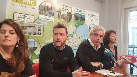 Los concejales del PRC de Santander encabezados por Jos&eacute; Mar&iacute;a Fuentes Pila