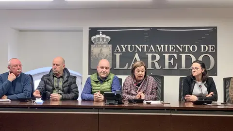 Rueda de prensa Laredo para informar de medidas ante el coronavirus